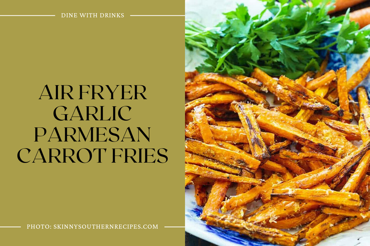 Air Fryer Garlic Parmesan Carrot Fries
