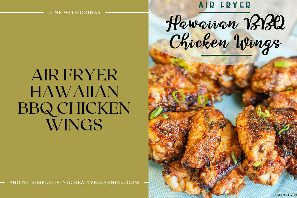 Air Fryer Hawaiian Bbq Chicken Wings