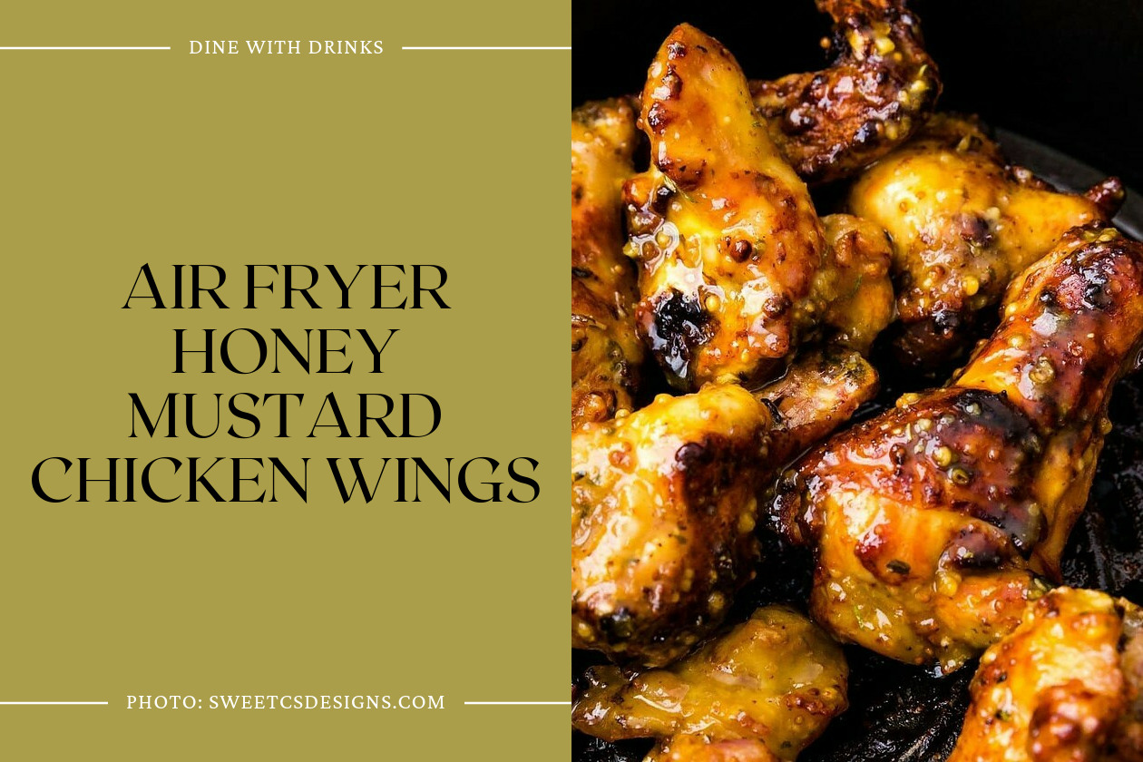 Air Fryer Honey Mustard Chicken Wings