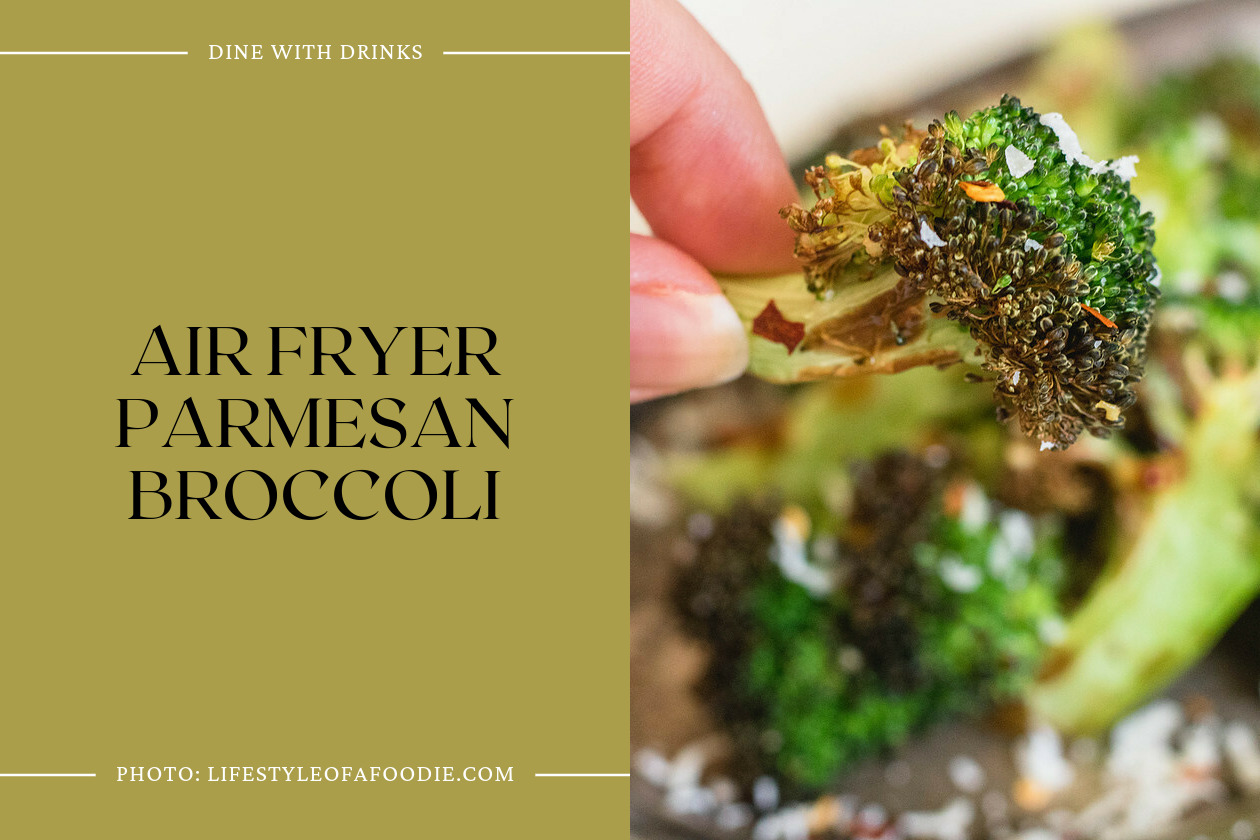Air Fryer Parmesan Broccoli