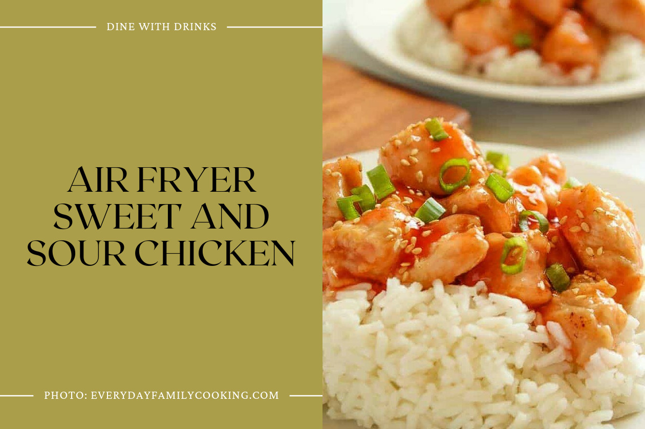 Air Fryer Sweet And Sour Chicken