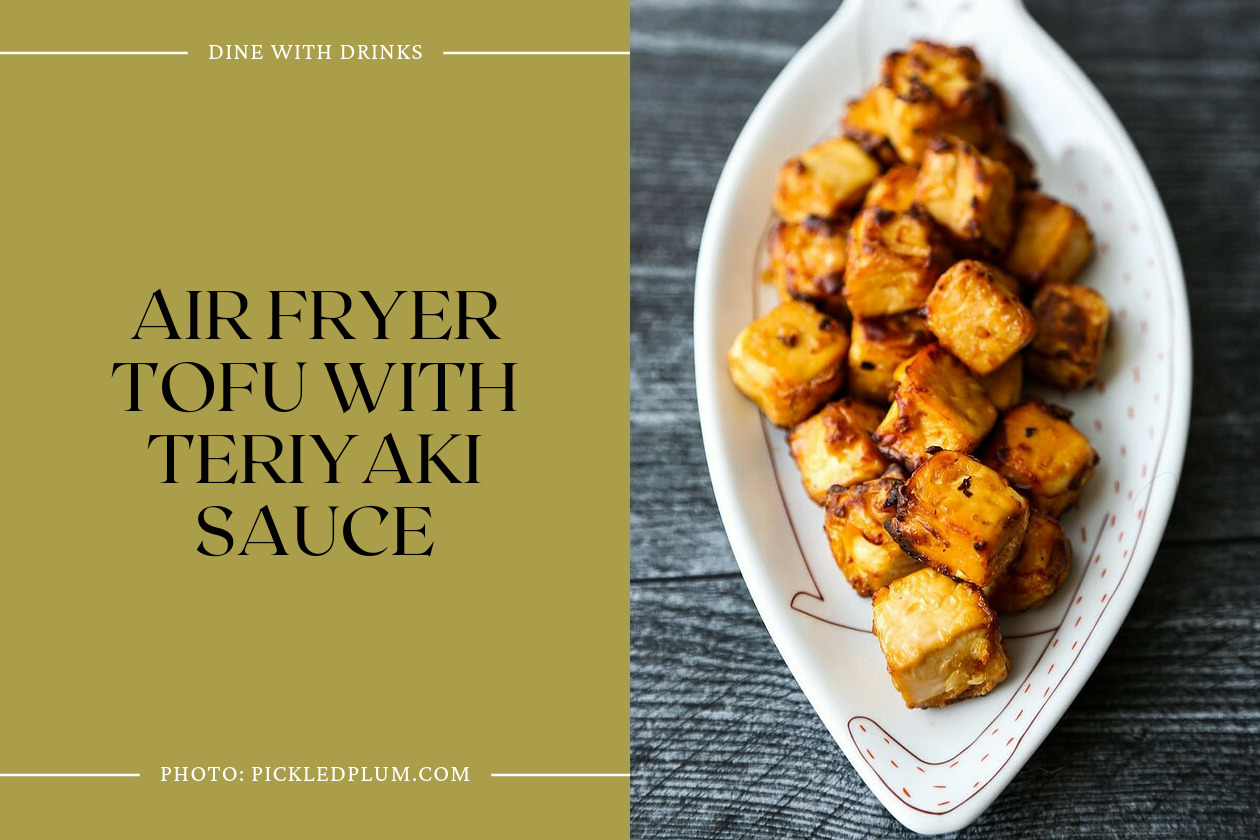 Air Fryer Tofu With Teriyaki Sauce