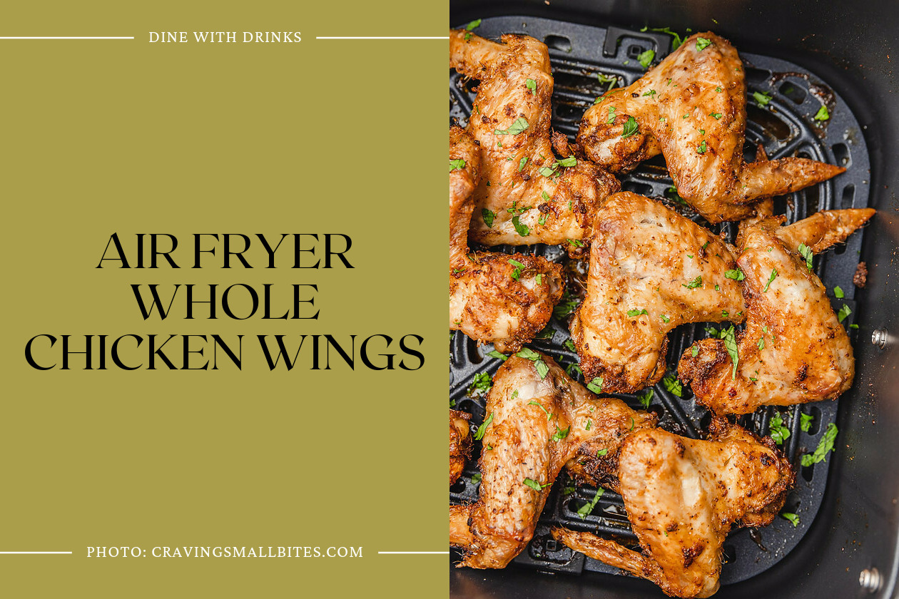 Air Fryer Whole Chicken Wings