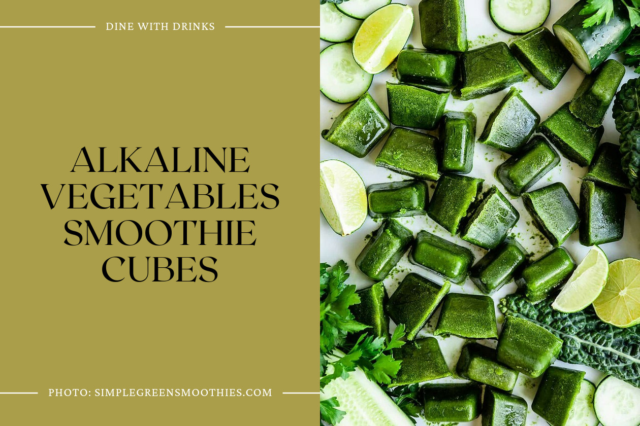 Alkaline Vegetables Smoothie Cubes