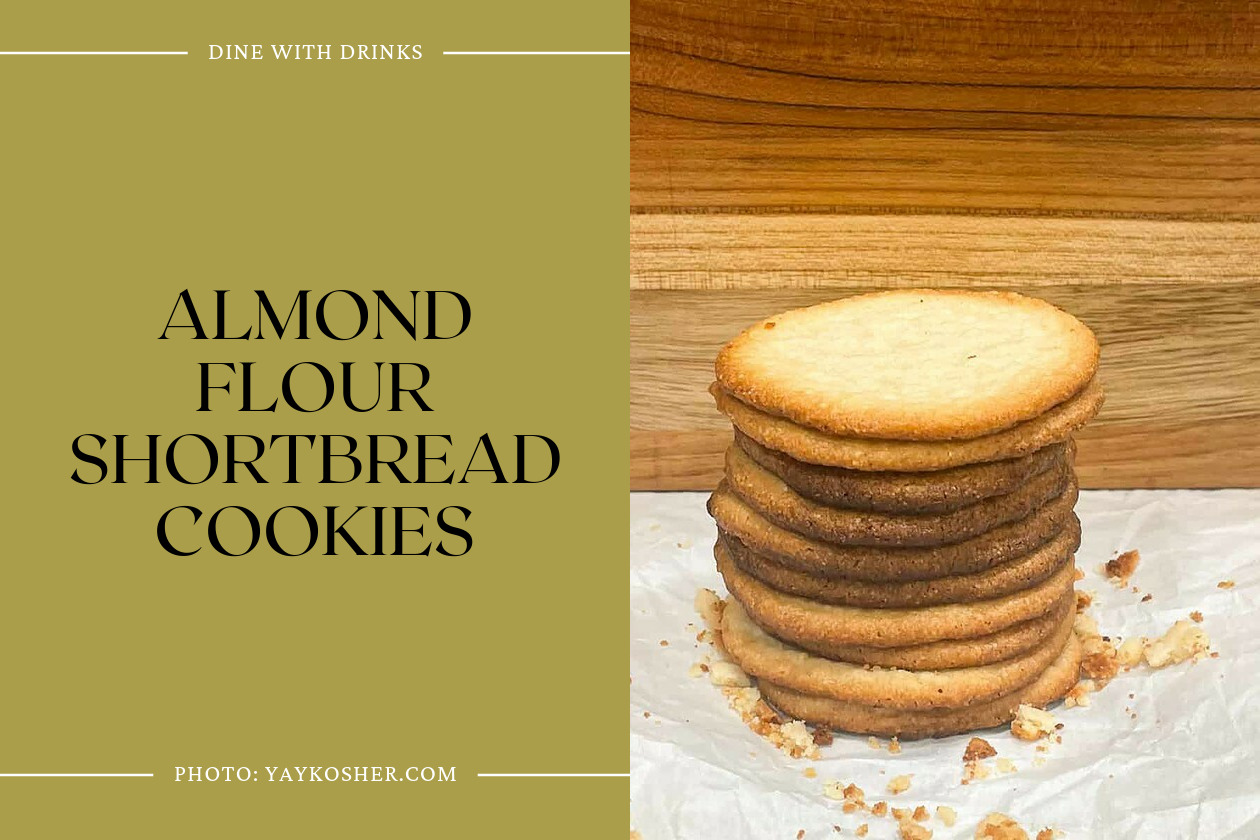Almond Flour Shortbread Cookies