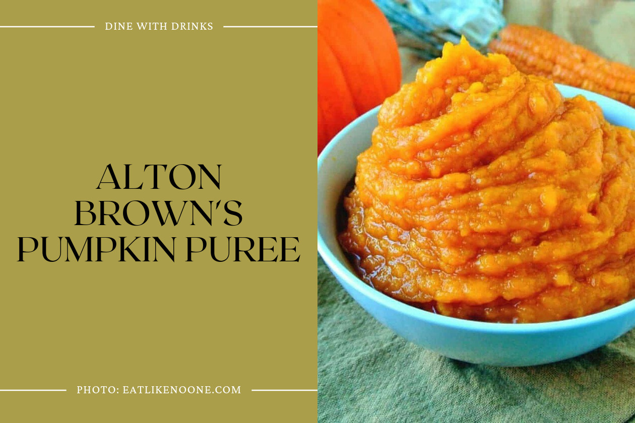 Alton Brown's Pumpkin Puree