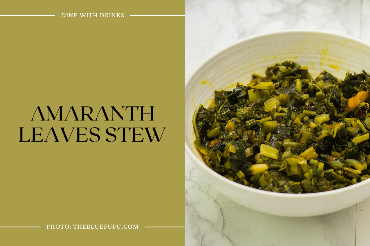 Amaranth Leaves Stew