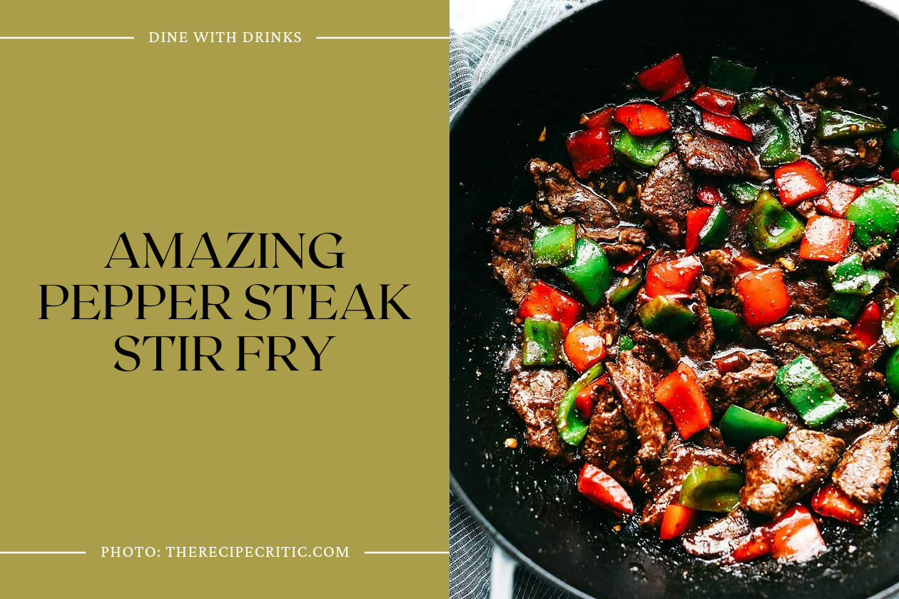 Amazing Pepper Steak Stir Fry