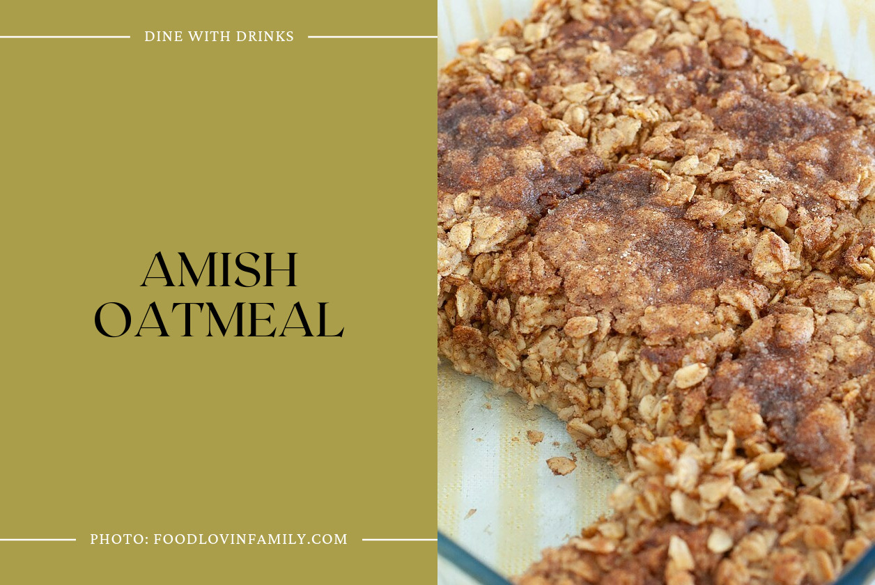 Amish Oatmeal