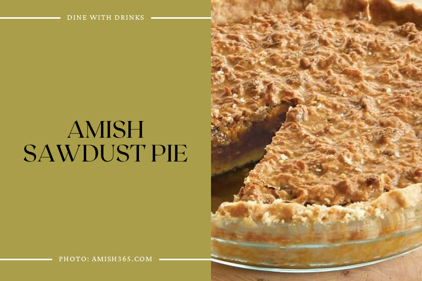 Amish Sawdust Pie