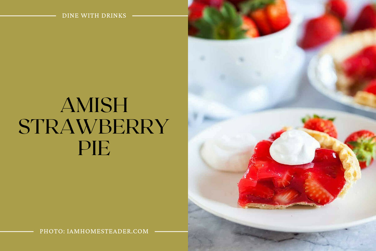Amish Strawberry Pie