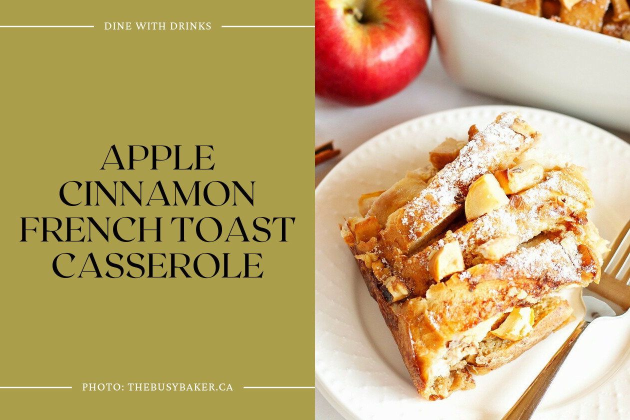Apple Cinnamon French Toast Casserole