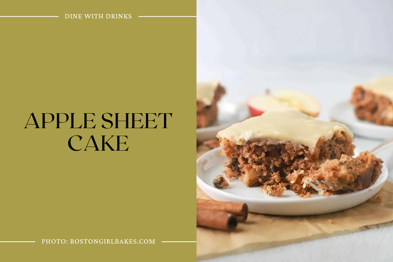 Apple Sheet Cake