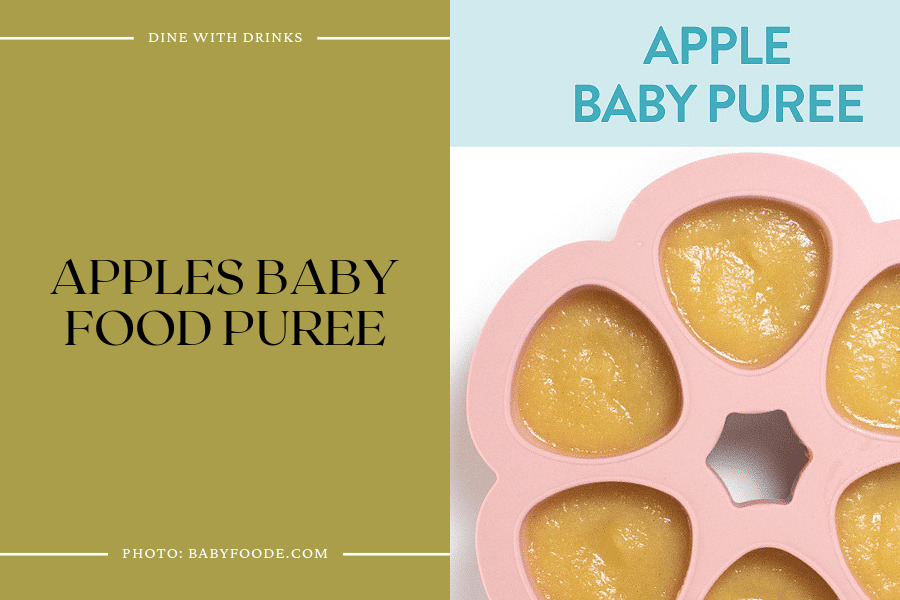 Apples Baby Food Puree