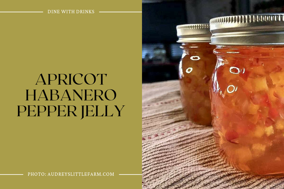 Apricot Habanero Pepper Jelly