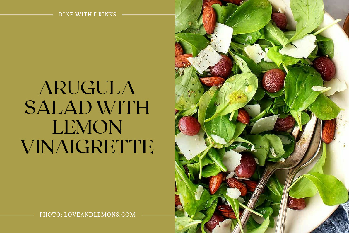 Arugula Salad With Lemon Vinaigrette
