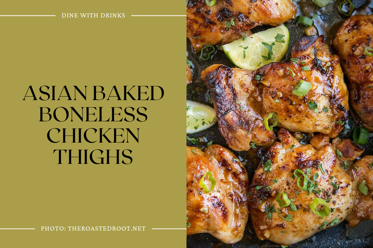 Asian Baked Boneless Chicken Thighs