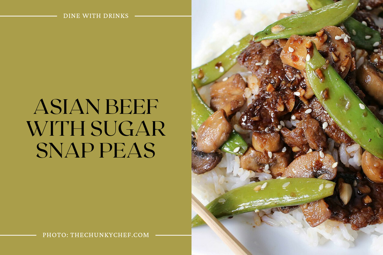 Asian Beef With Sugar Snap Peas