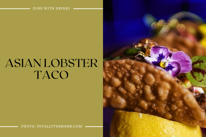 Asian Lobster Taco