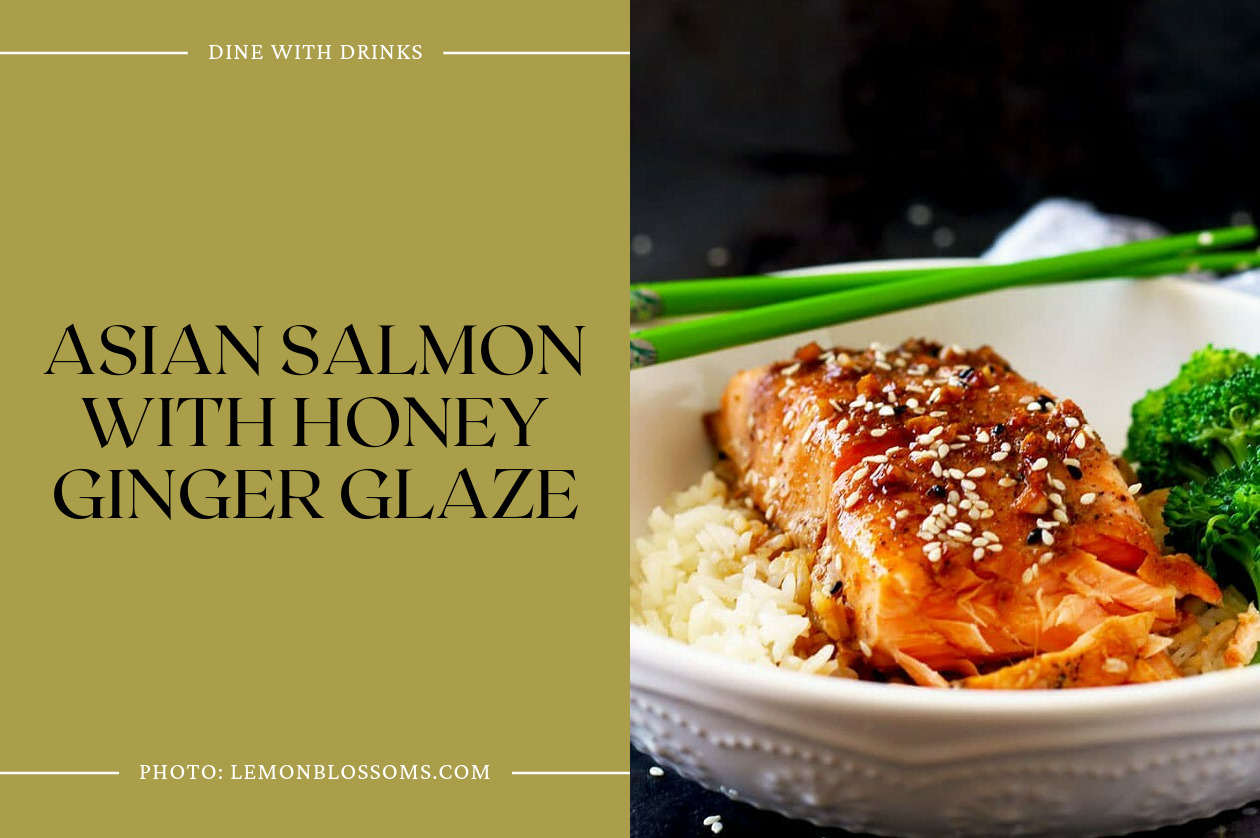 Asian Salmon With Honey Ginger Glaze