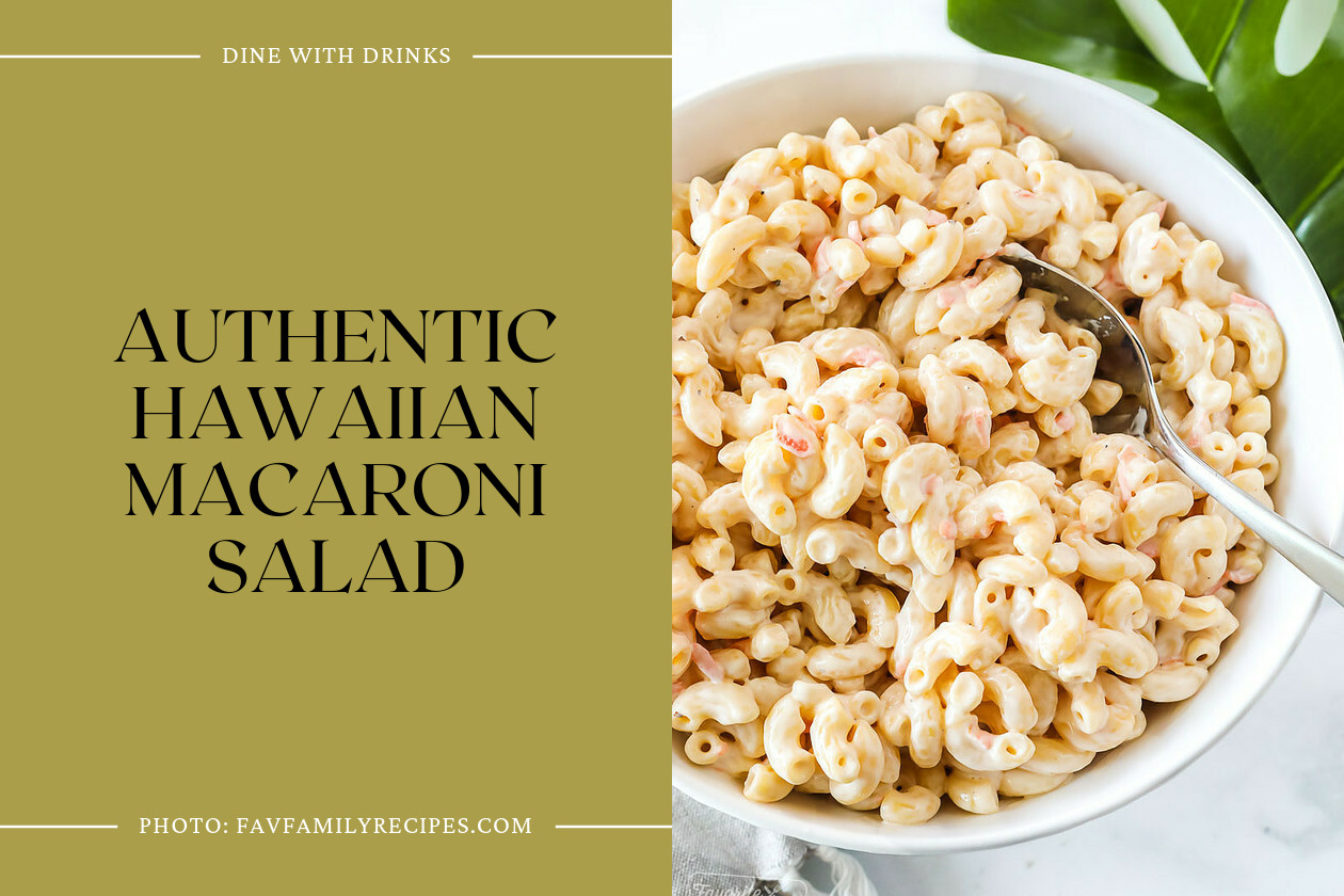 Authentic Hawaiian Macaroni Salad