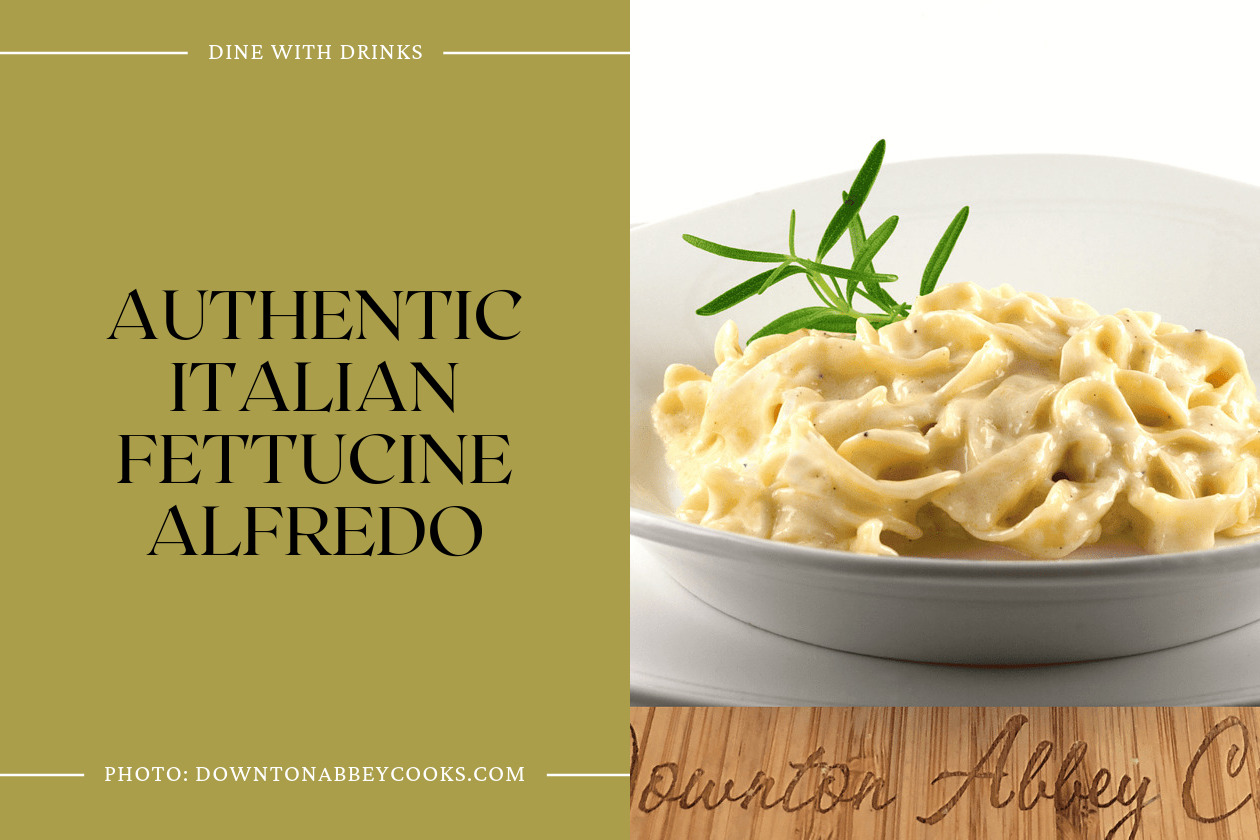 Authentic Italian Fettucine Alfredo