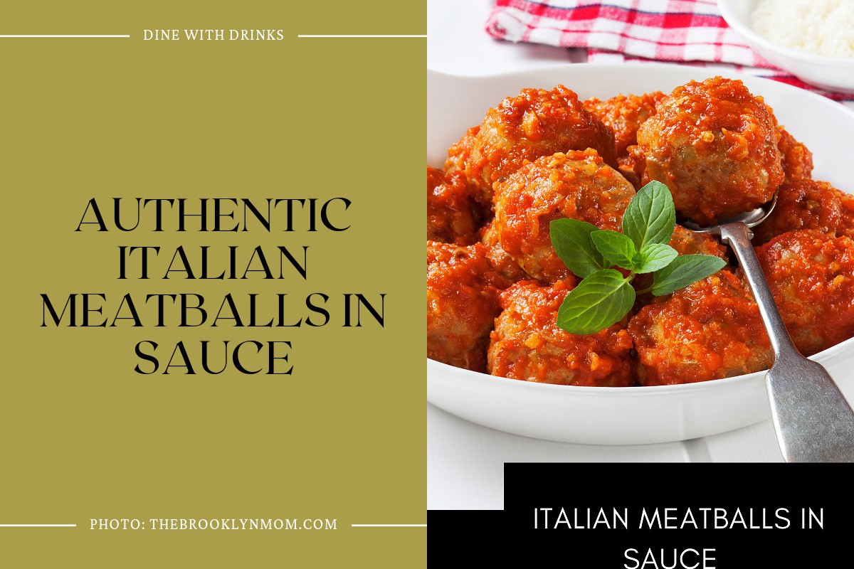Authentic Italian Meatballs In Sauce