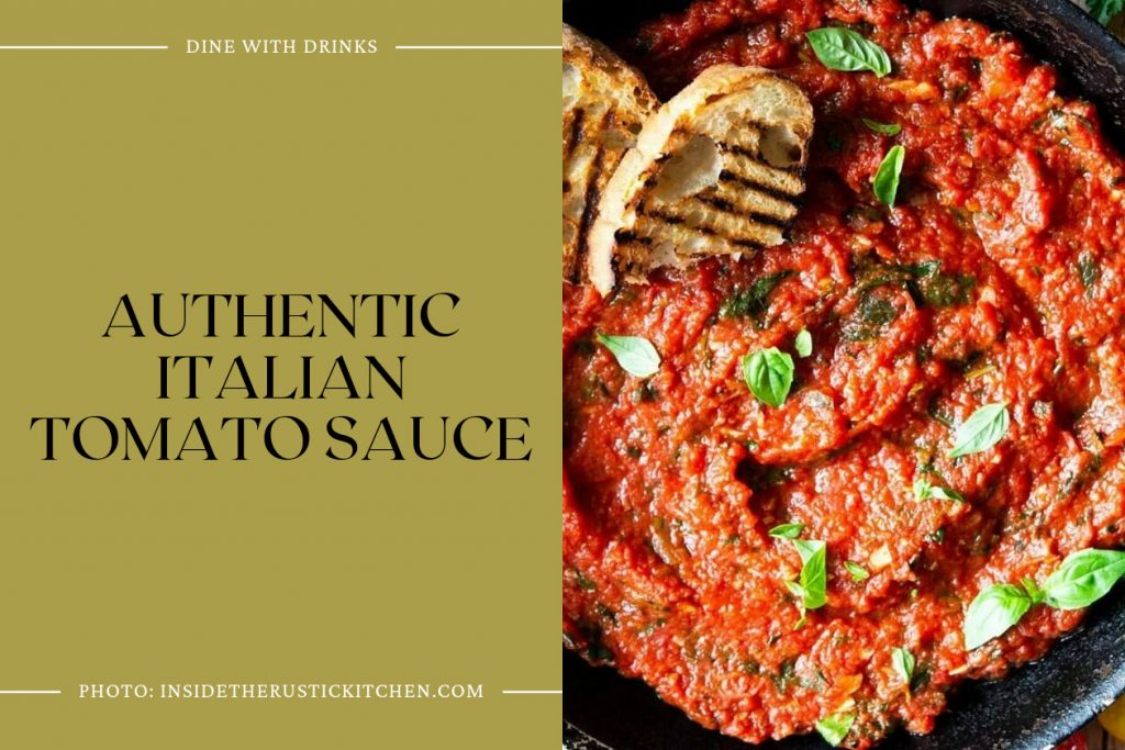 23 Italian Pizza Sauce Recipes Savor The Saucy Perfection Authentic Italian Tomato Sauce 2 1024x683