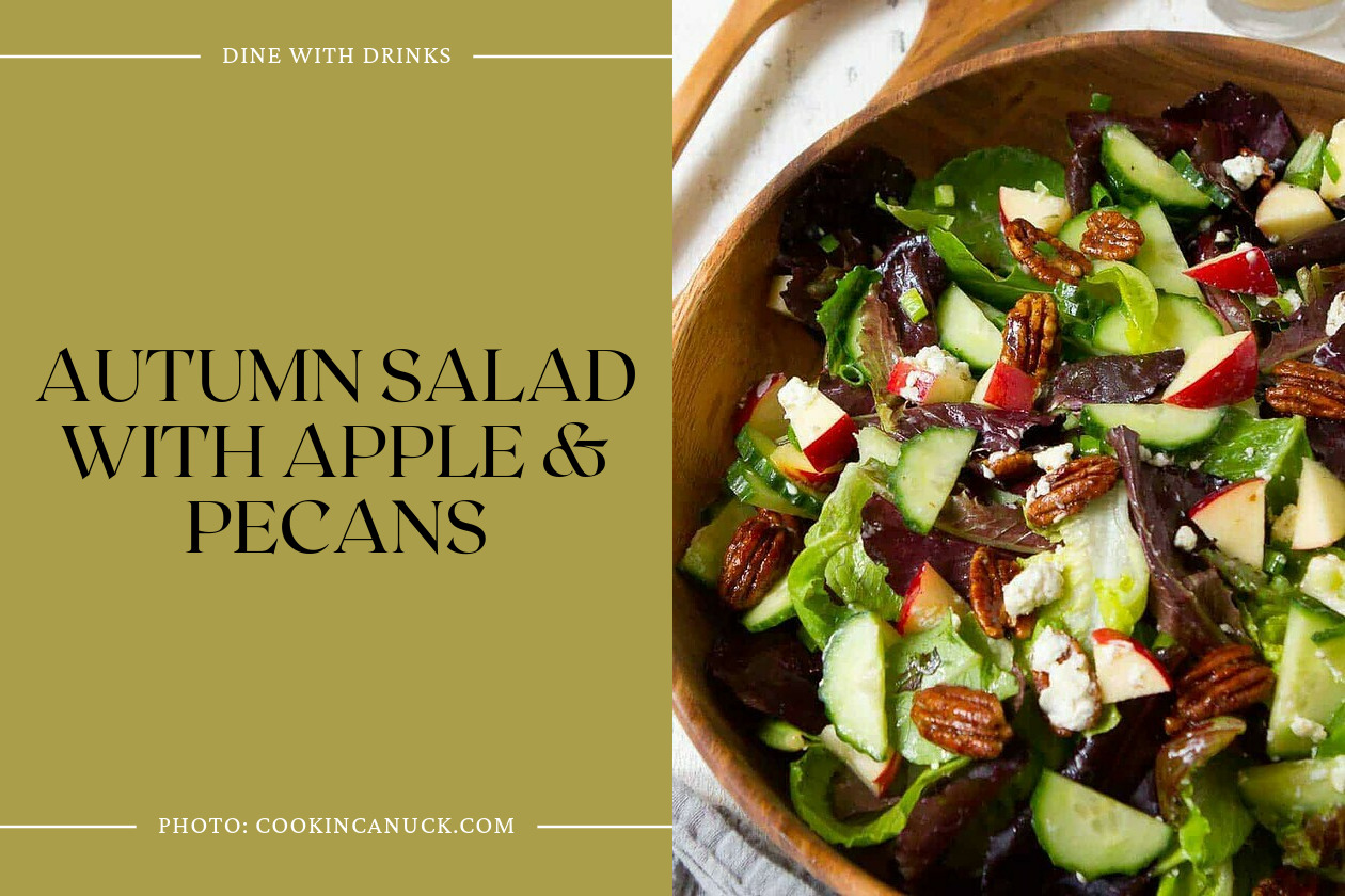 Autumn Salad With Apple & Pecans