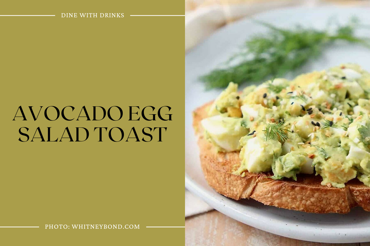 Avocado Egg Salad Toast