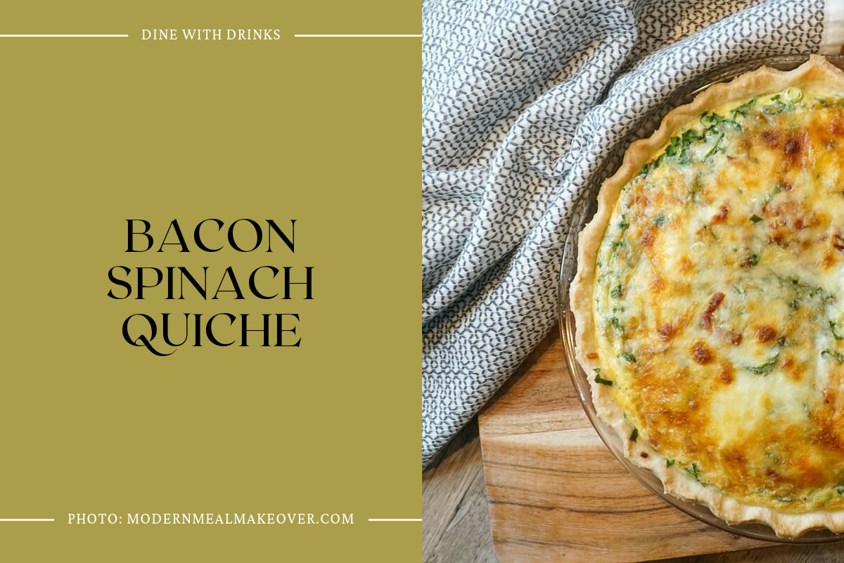 Bacon Spinach Quiche