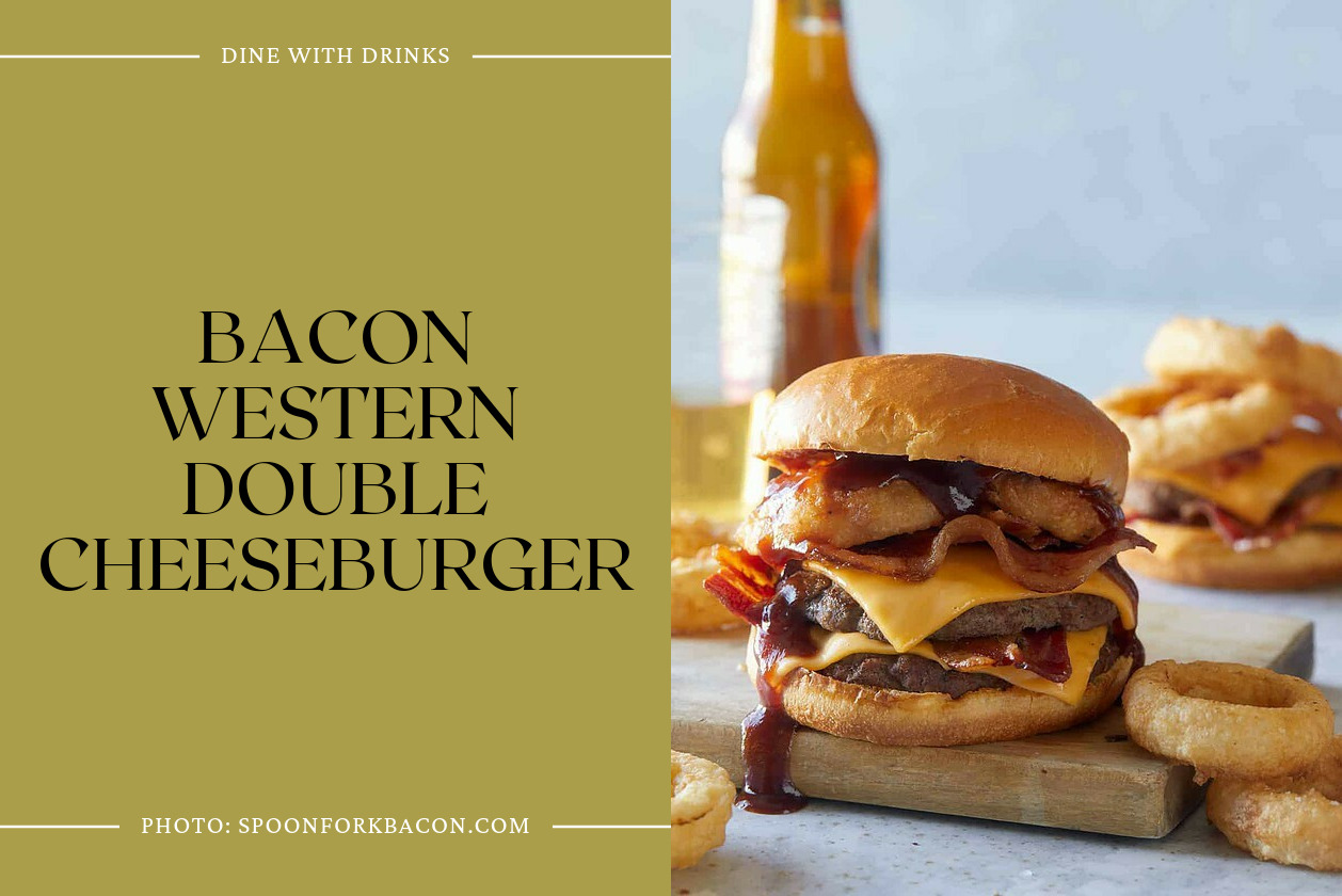 Bacon Western Double Cheeseburger