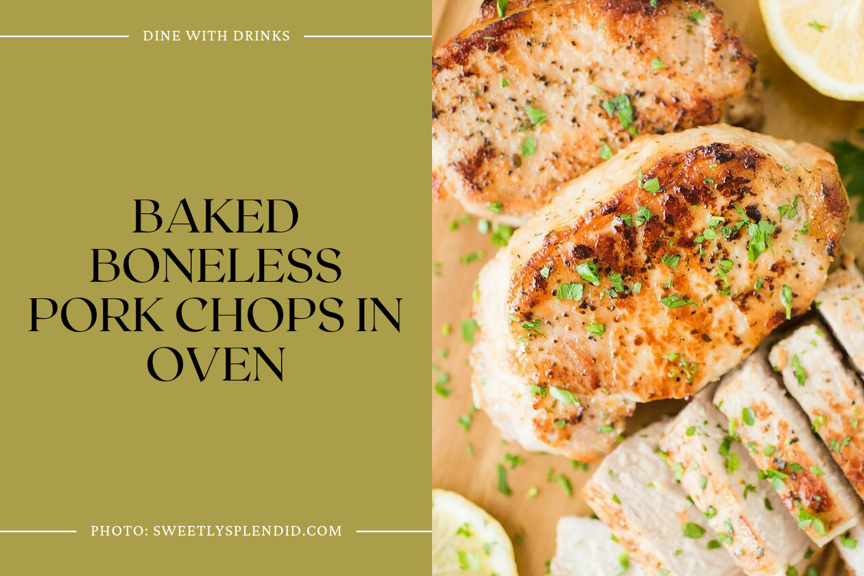 Baked Boneless Pork Chops In Oven