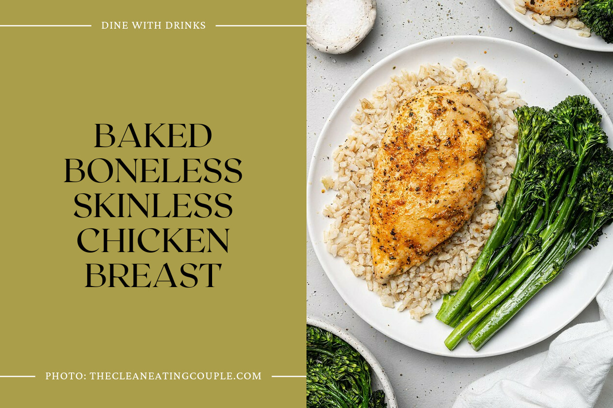 Baked Boneless Skinless Chicken Breast