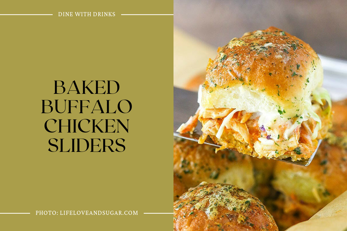 Baked Buffalo Chicken Sliders