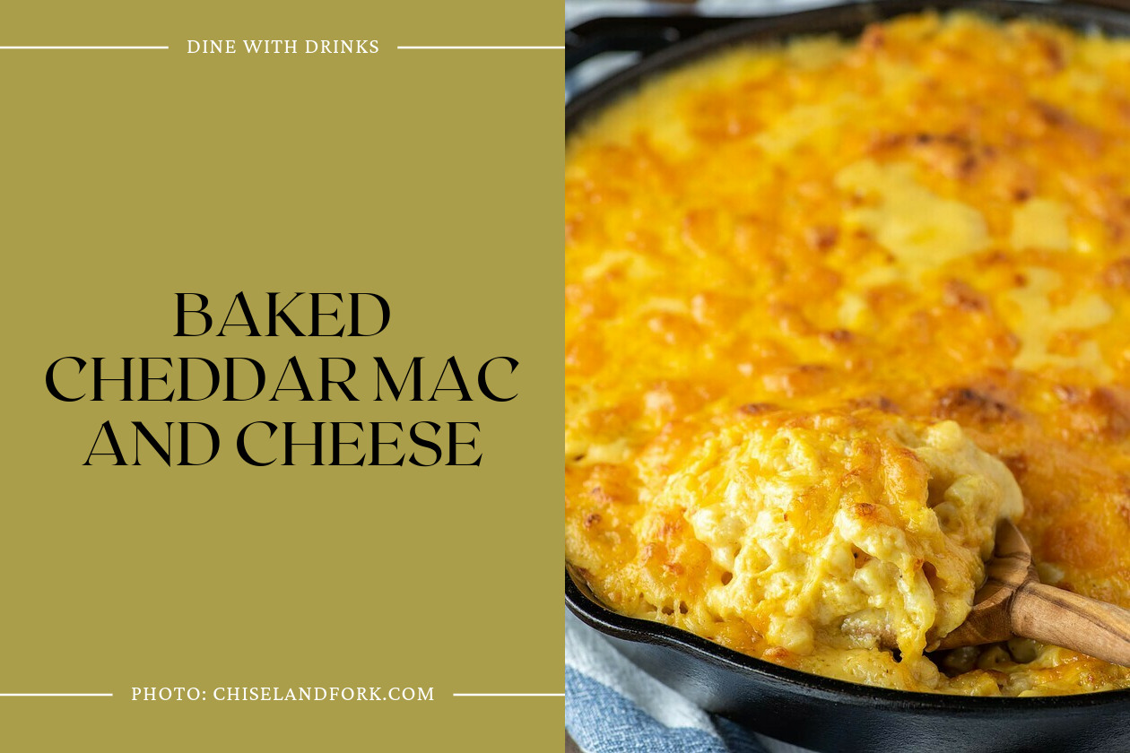 Baked Cheddar Mac And Cheese
