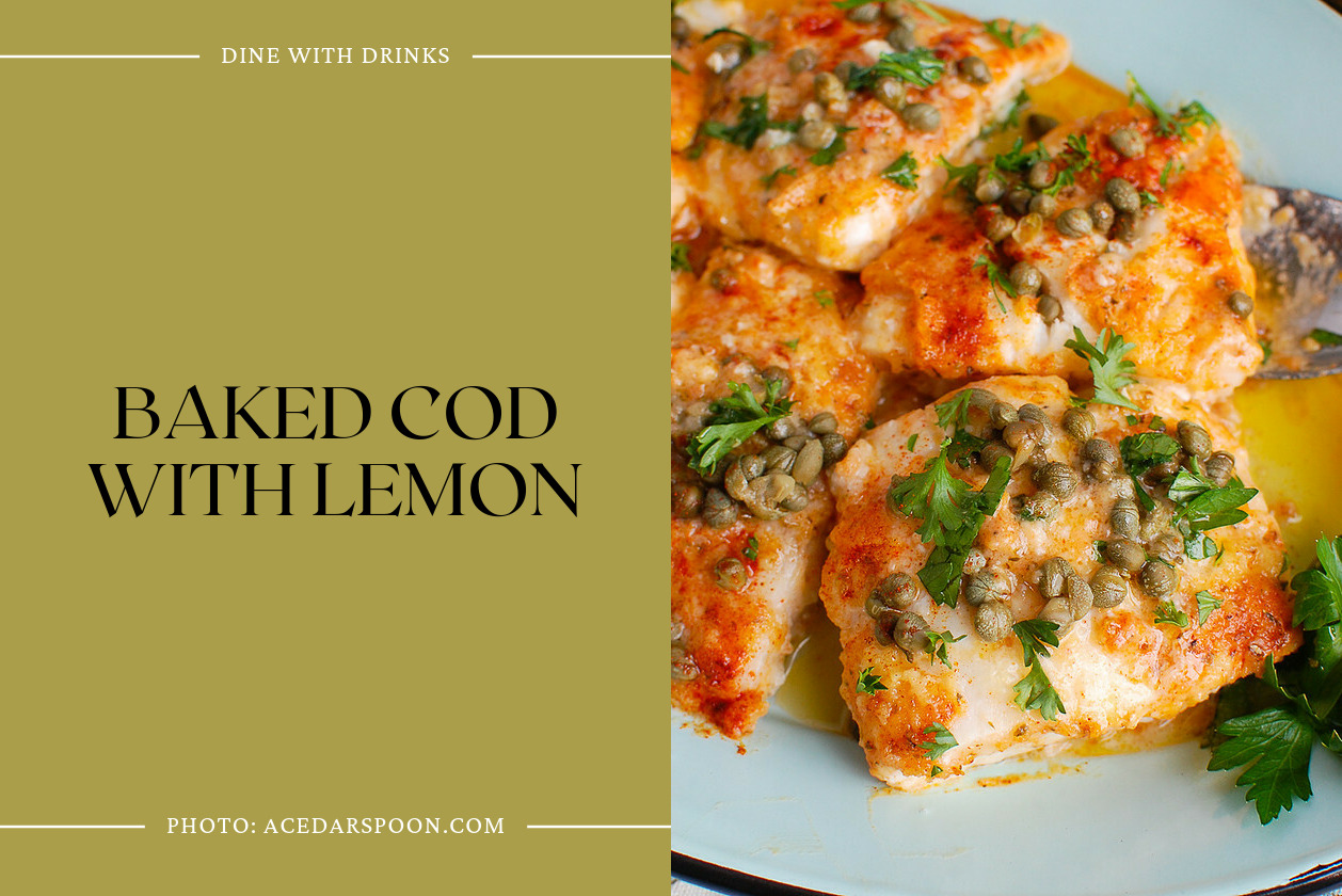 Baked Cod With Lemon
