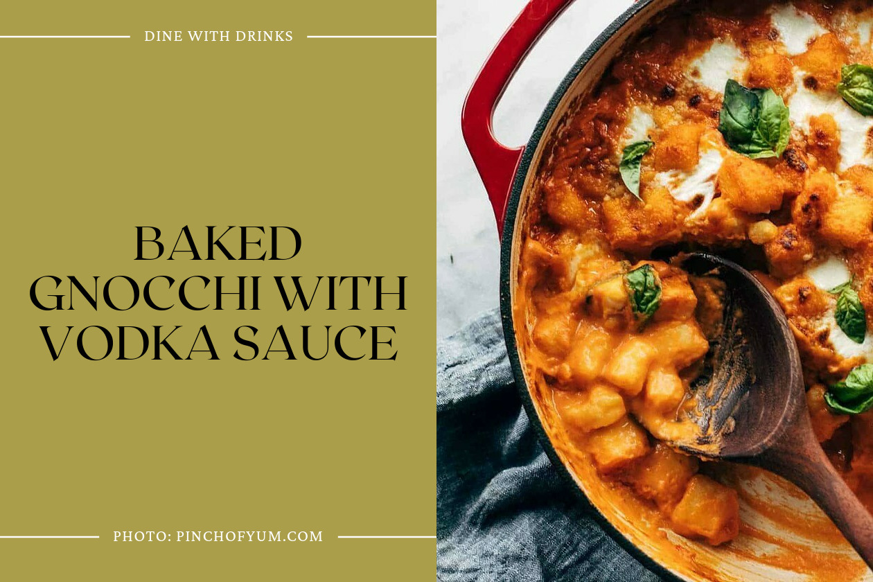 Baked Gnocchi With Vodka Sauce
