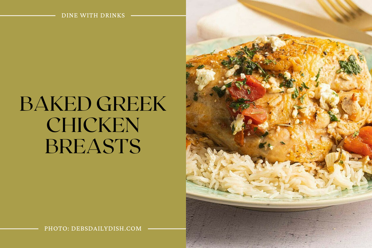 Baked Greek Chicken Breasts
