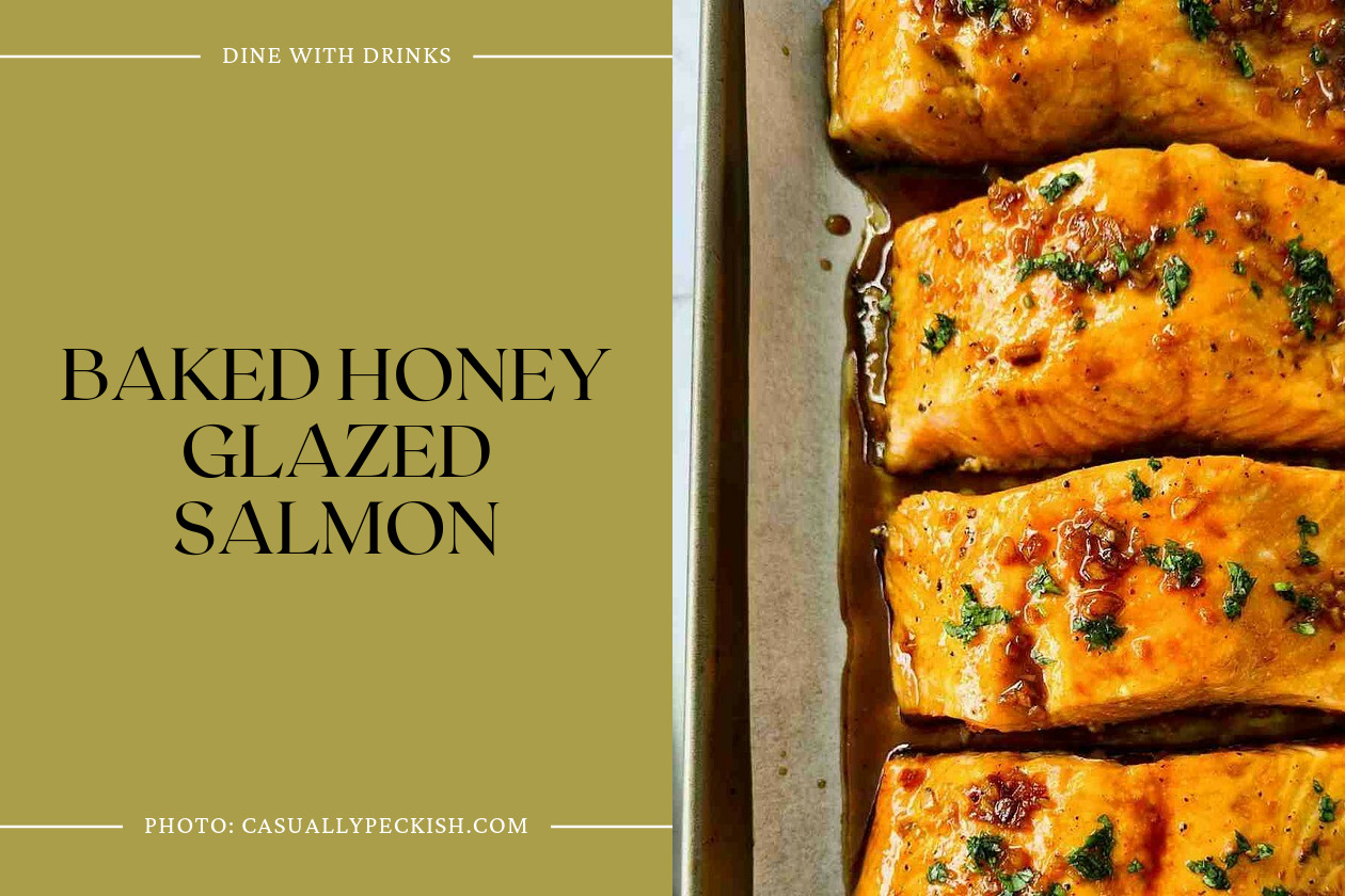 Baked Honey Glazed Salmon