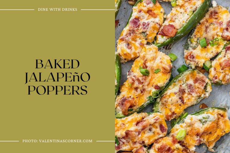 17 Jalapeno Popper Recipes to Spice Up Your Bite! DineWithDrinks