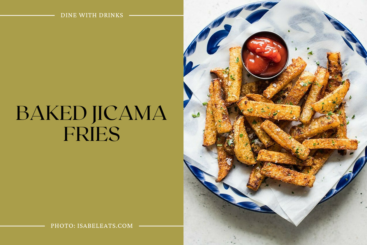 Baked Jicama Fries