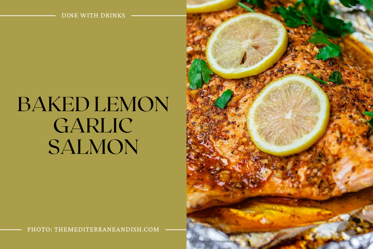 Baked Lemon Garlic Salmon