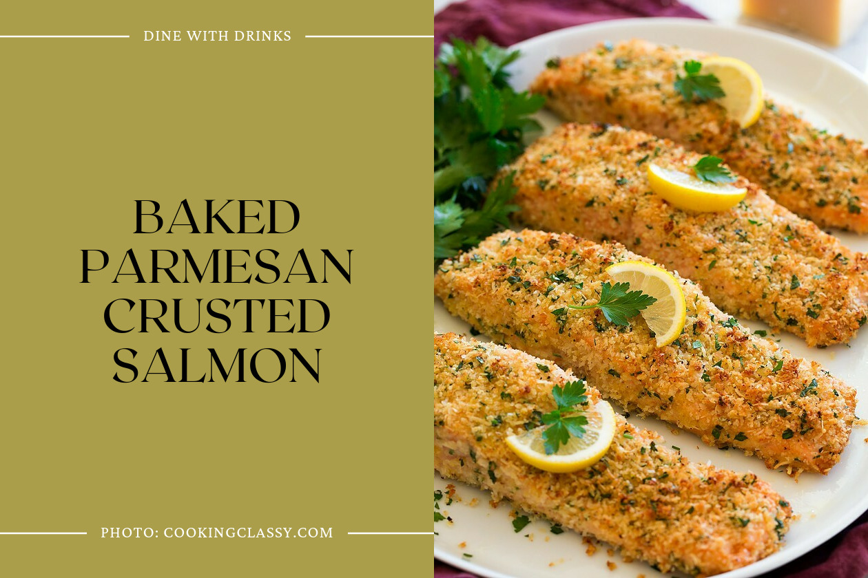 Baked Parmesan Crusted Salmon