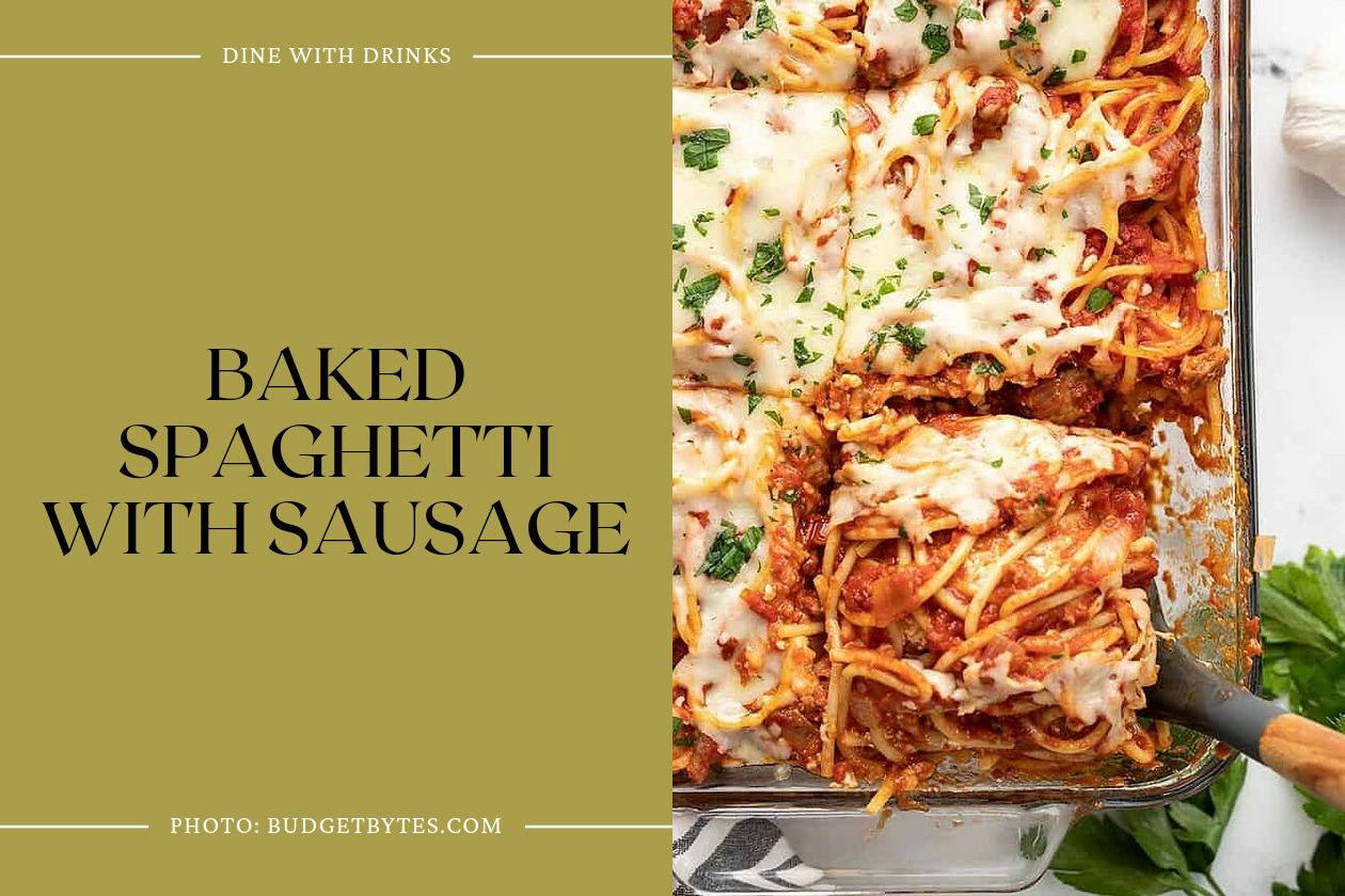 Baked Spaghetti With Sausage