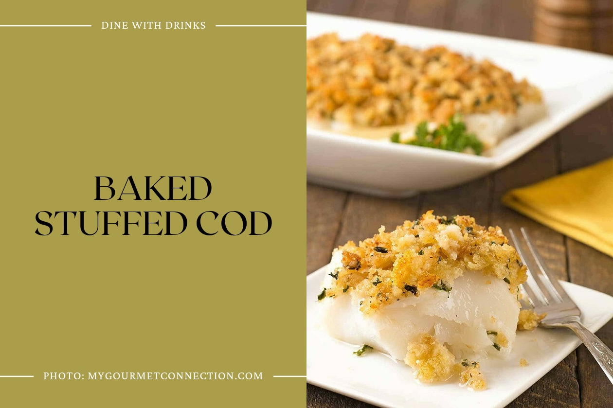 Baked Stuffed Cod