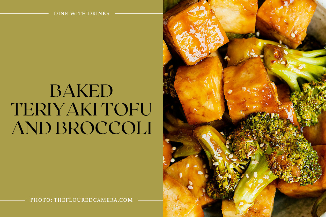 Baked Teriyaki Tofu And Broccoli