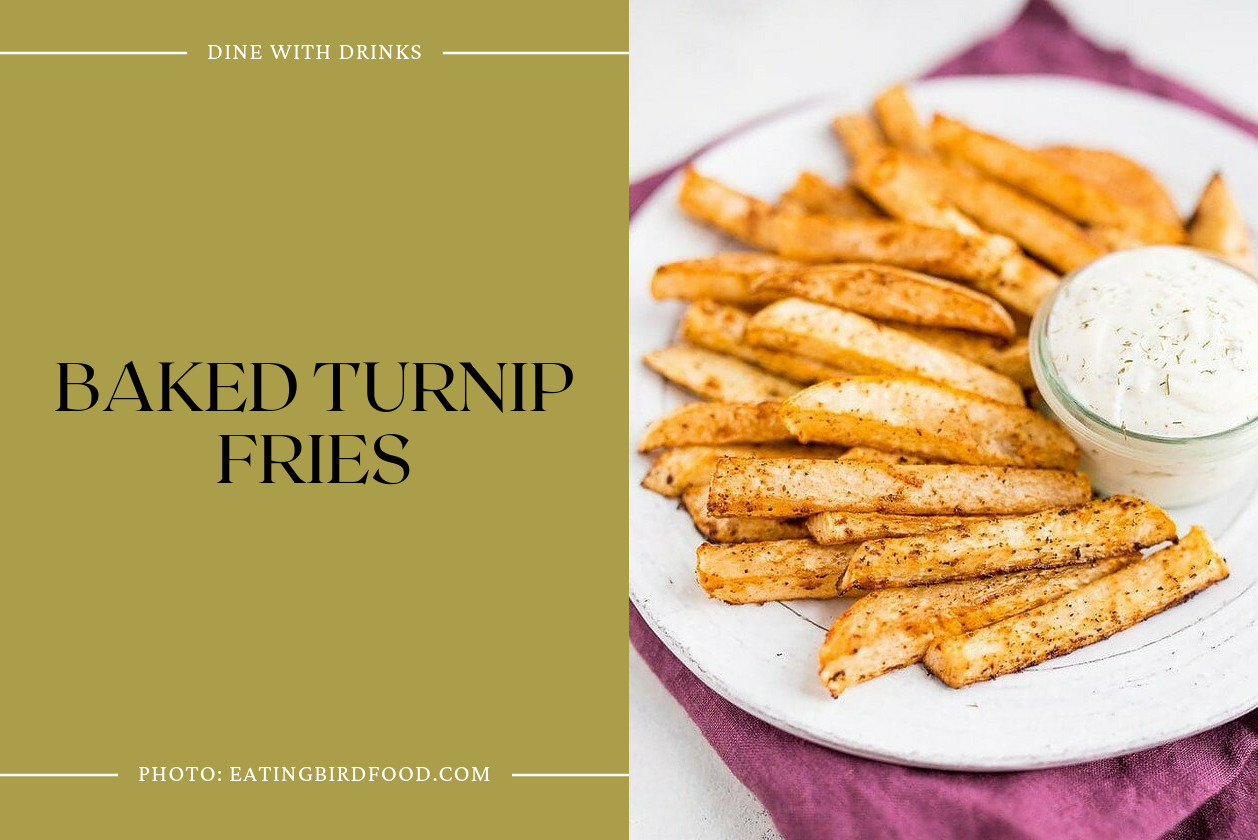 Baked Turnip Fries