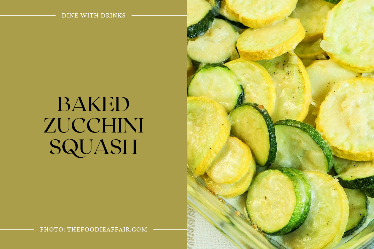 Baked Zucchini Squash