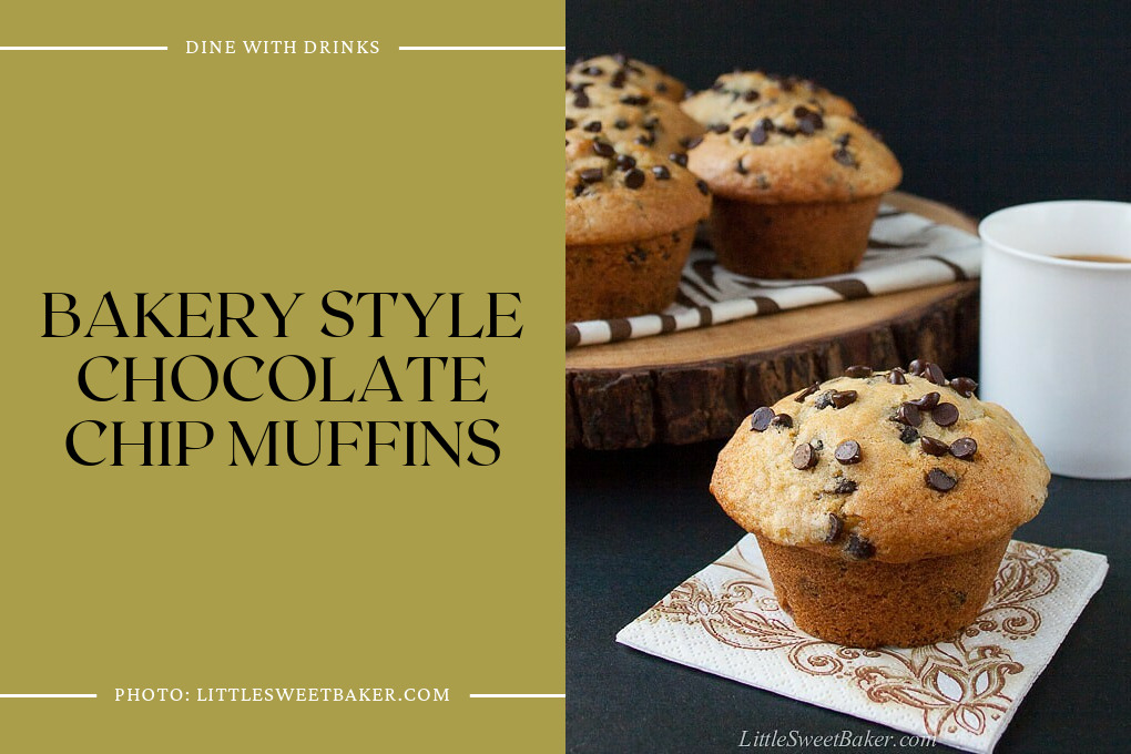 Bakery Style Chocolate Chip Muffins